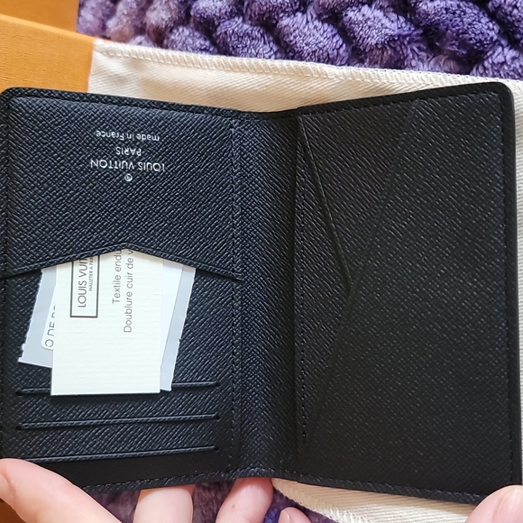 Louis Vuitton Pastel Black Pocket Organizer By Virgil Abloh Giant Monogram Limit - Picture 13 of 15